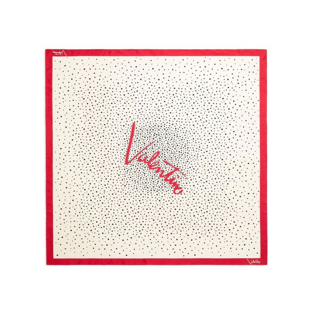 Little Stars Silk Scarf Women